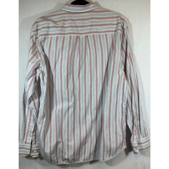 Tommy Bahama Men's XL Bold Striped Long Sleeve Shirt Button Cotton Island B21 - Picture 5 of 7